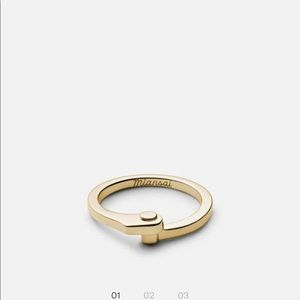 Miansai Nyx Ring, Gold
